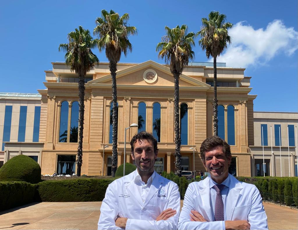 Mike Dewere y Félix Chabarría Cirugía Plástica Teknon