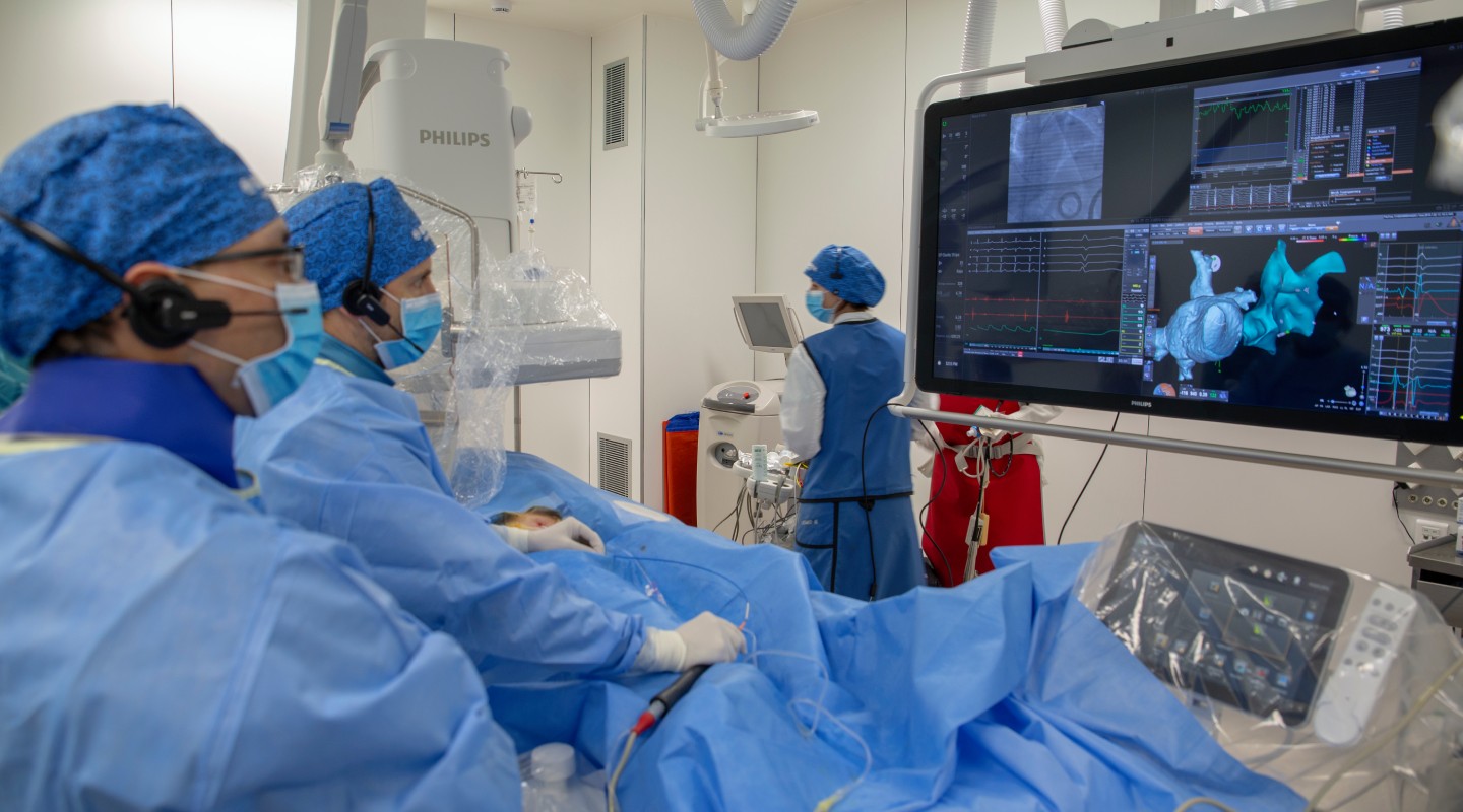 Instituto del Cornuevo cateter fibrilacionazón Teknon - Dr. Antonio Berruezo