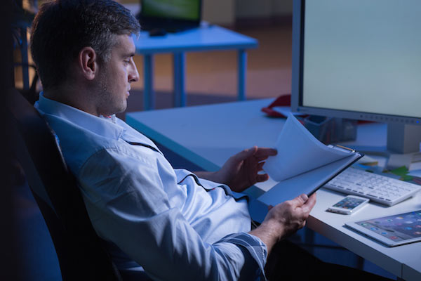 Trabajador del turno de noche