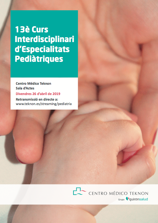 13è curs interdisciplinari d'especialitats pediàtriques