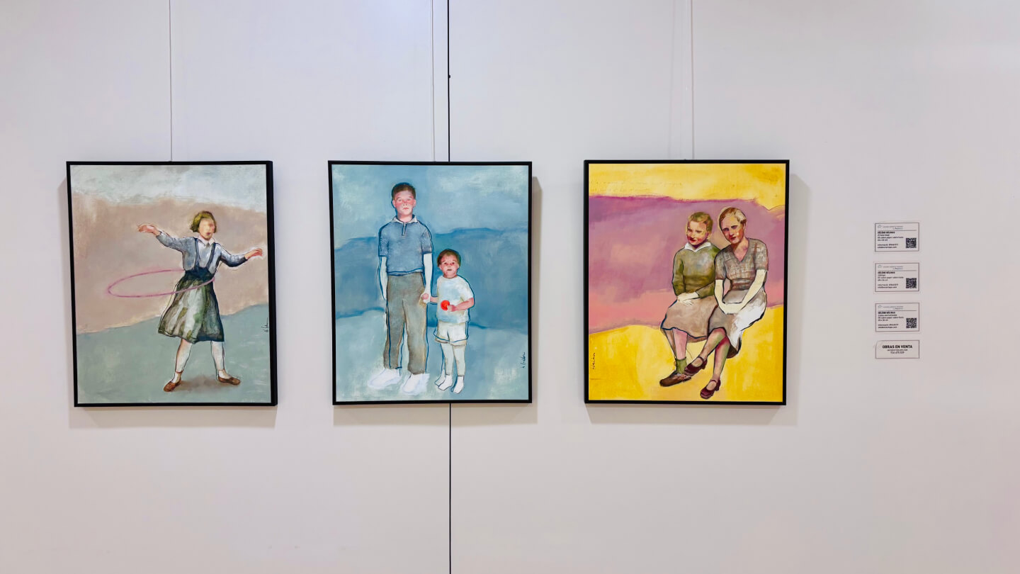 exposicion-Family-Affair-artista-Helene-Gelinas