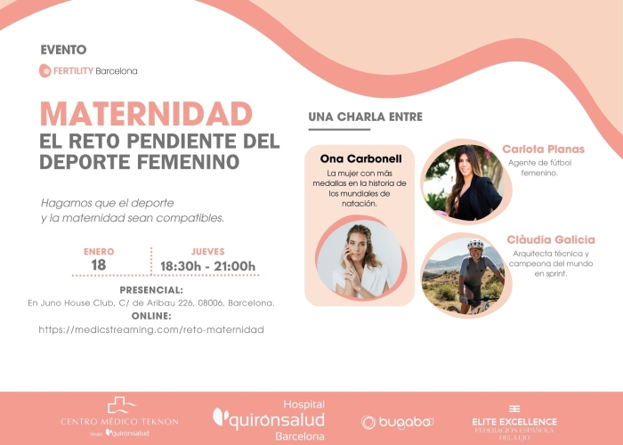 Ona carbonell materniad reto pendiente deporte femenino. Este enlace se abrirá en una ventana nueva