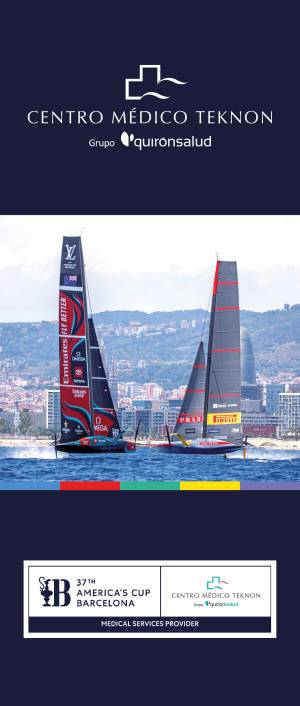 Hospital de referencia de la Louis Vuitton 37 Americas Cup vertical