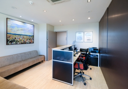 recepción unidad alergología y otorrinolaringología