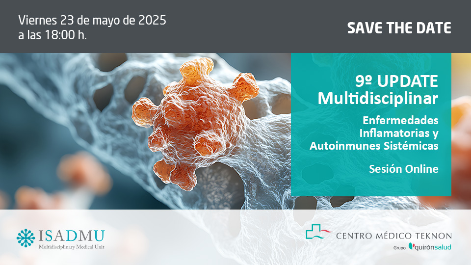 Save the date Jornada ISADMU TEKNON