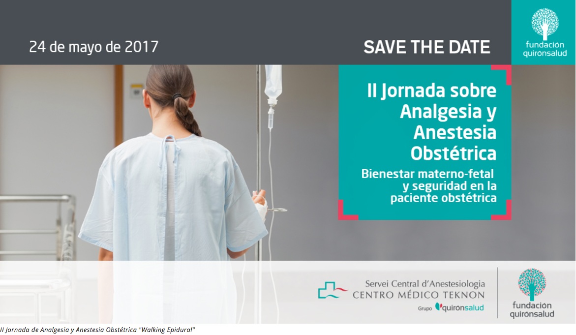 jornada sobre analgesia y anestesia obstetrica