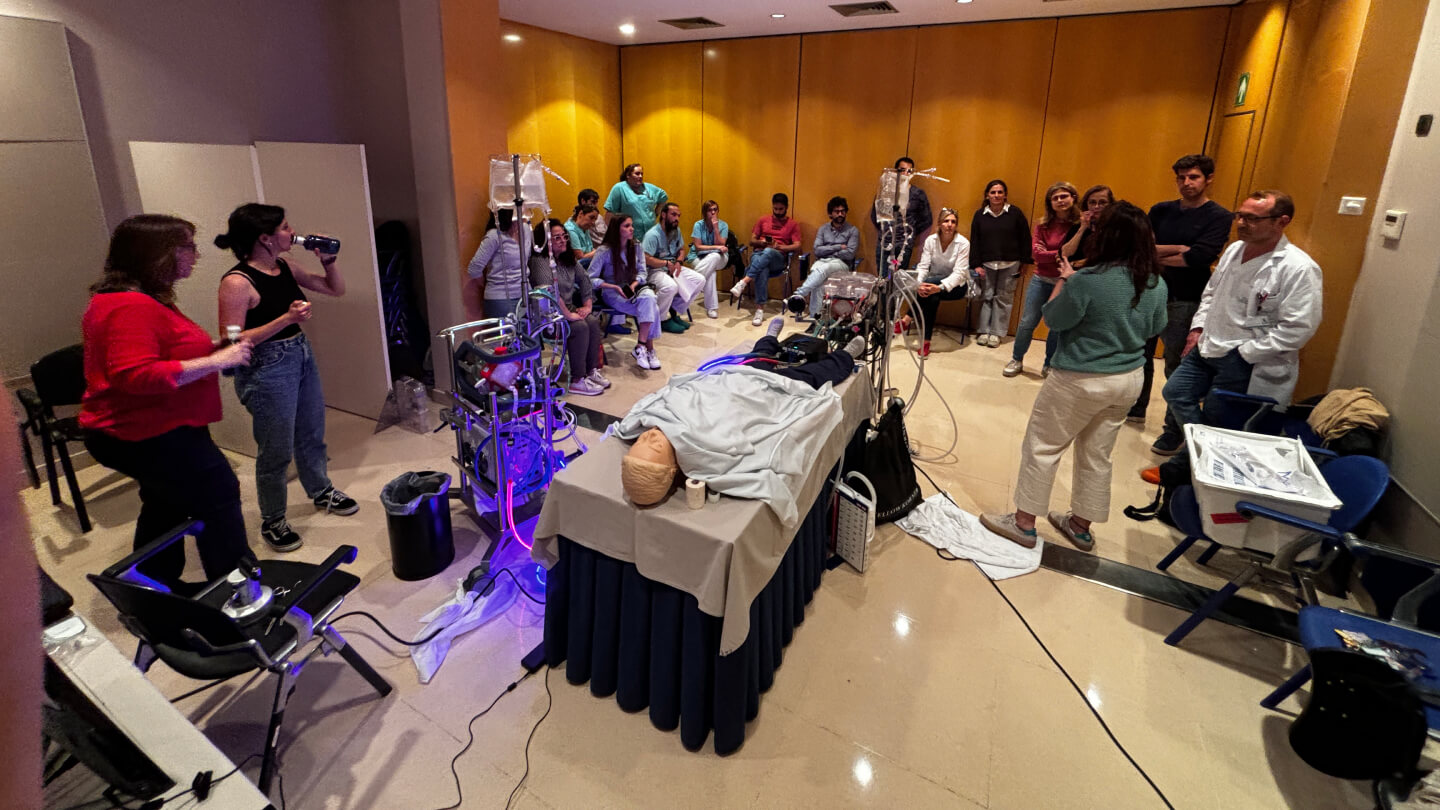 curso de terapia ECMO para pacientes críticos