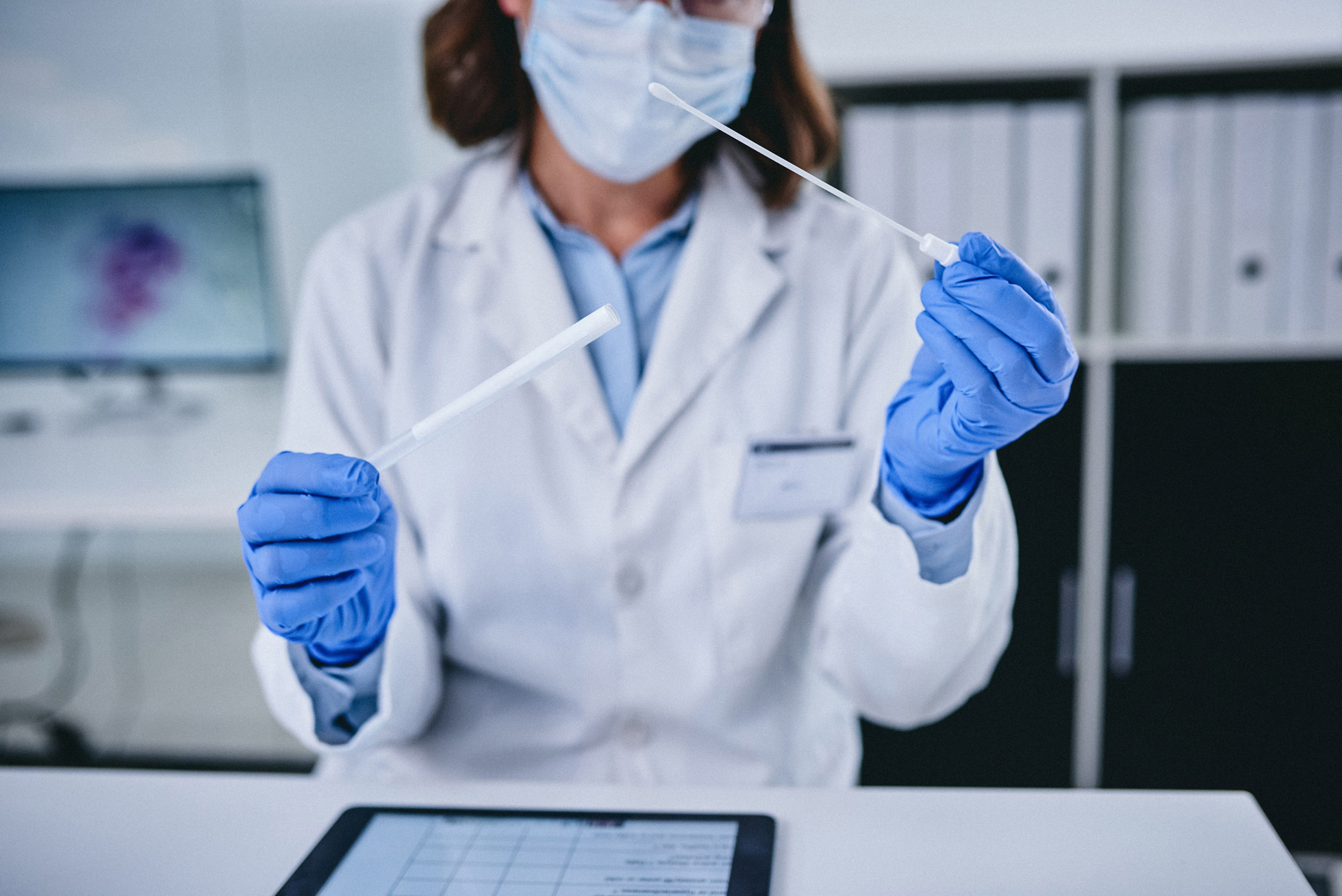 Pruebas COVID-19 - Cabecera móvil