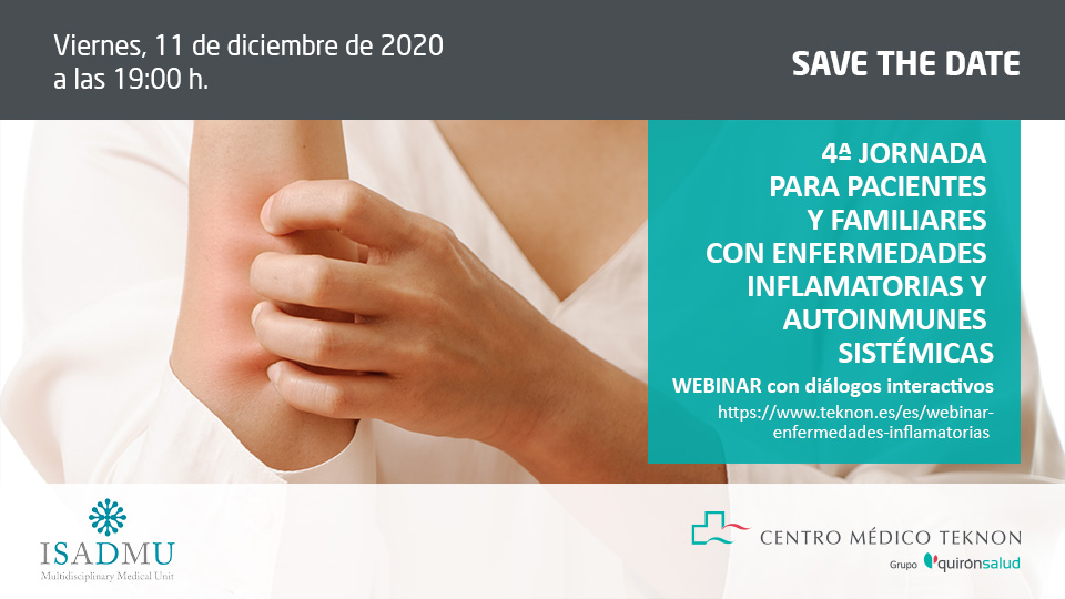 Save the date Jornada ISADMU TEKNON DEF