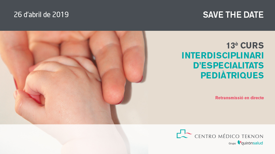 Save the DATE Especialidades Pediatricas TEKNON