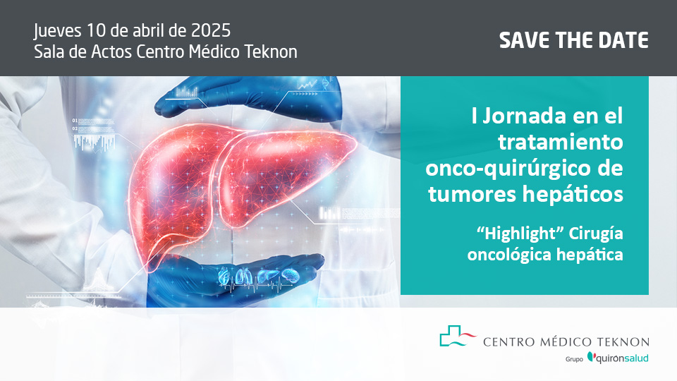 Save the date JORNADA DR CHARCO TEKNON