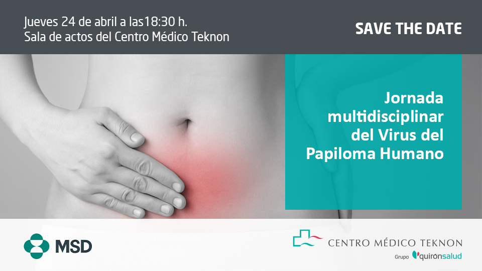 Save the date JORNADA VPH TEKNON