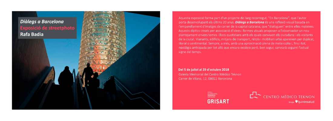 exposició streetphoto barcelona rafa badia Teknon
