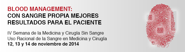 IV Semana de Medicina y Cirugía sin Sangre